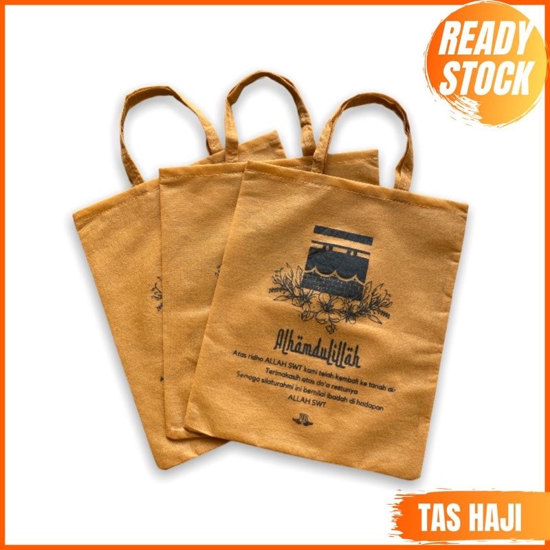 

Tas Souvenir Haji Dan Umroh Spunbound Terlaris Gambar Ka'Bah Goodibag Oleh - Oleh Haji Ready Siap