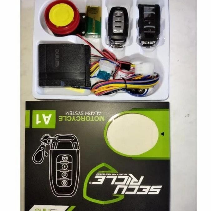 TERLARIS ALARM NINE A1 ALARM REMOT MOTOR UNIVERSAL ALARM ANTI MALING REMOT ALARM NINE A1