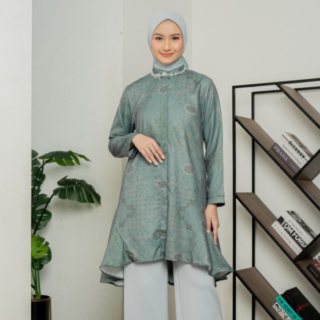 Murah ZM Zaskia Mecca - New Vee Tunik - Romansa Khatulistiwa - Edisi Majegau Non COD