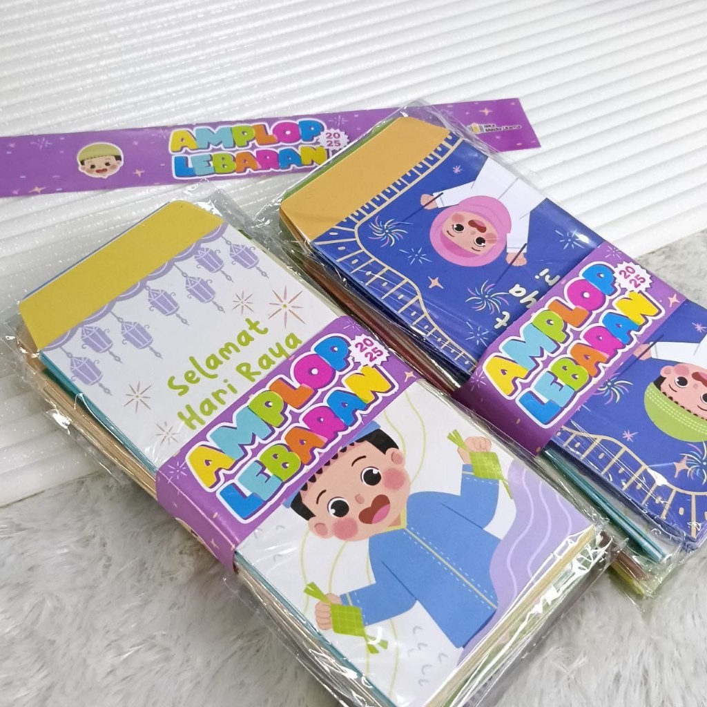 

Iska Media (Dapat 50) Amplop Lebaran Motif Lucu