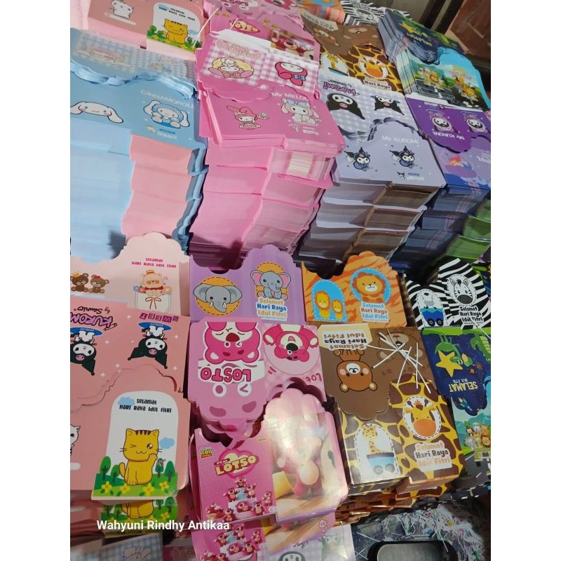 

1Kg Dapat 1000 Lembar Amplop Lebaran 2025 Medium Glossy