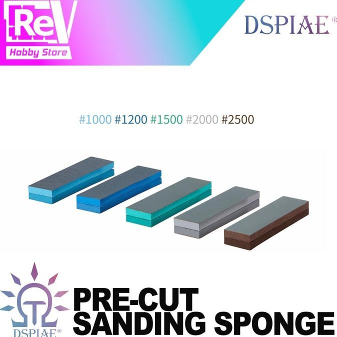 Promo DSPIAE SANDING SPONGE SET 2 AMPLAS GUNDAM COD