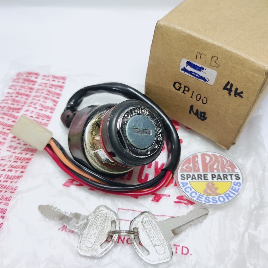 Kunci kontak GP 100 Suzuki GP100 4 Kabel