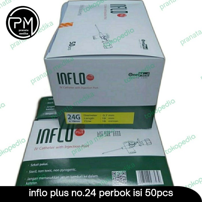inflo plus 24g onemed isi 50pcs