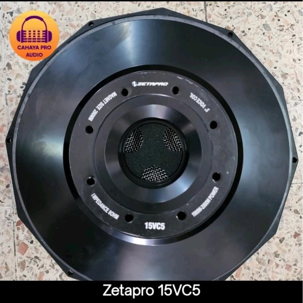 Speaker Zetapro 15VC5 15 VC 5 (15 Inch)