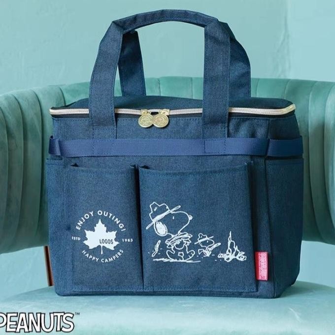 TRAVEL BAG SNOOPY / TAS SNOOPY IMPORT / HAND BAG SNOOPY / DIAPERS BAG