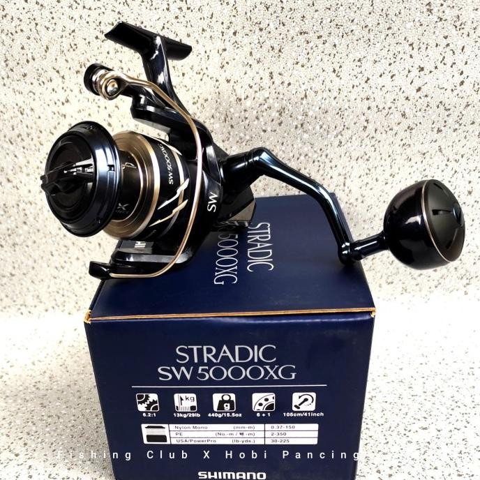 Reel Shimano Stradic SW 2024 4000 5000 XG 6000 8000 10000, Salt Water, Power Handle , Original 100% 
