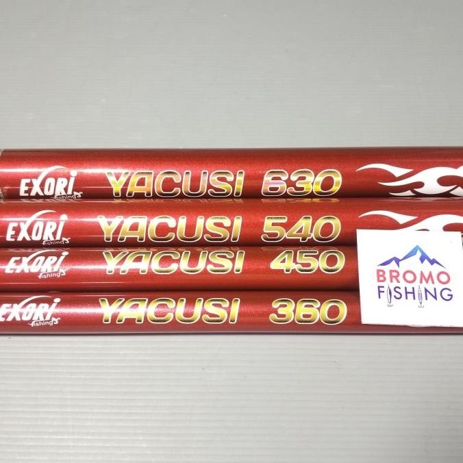 Joran Tegek EXORI YACUSI 360 450 540 630 / pole baronang SALE