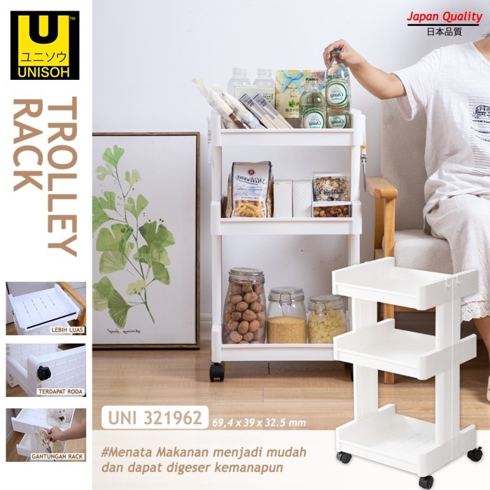 RAK DAPUR KAMAR MANDI TROLI SUSUN 3