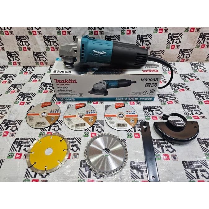 Mesin Gurinda Gerinda Tangan Makita Gurinda Angle Grinder 4'' 4In Original Dan Terpercaya