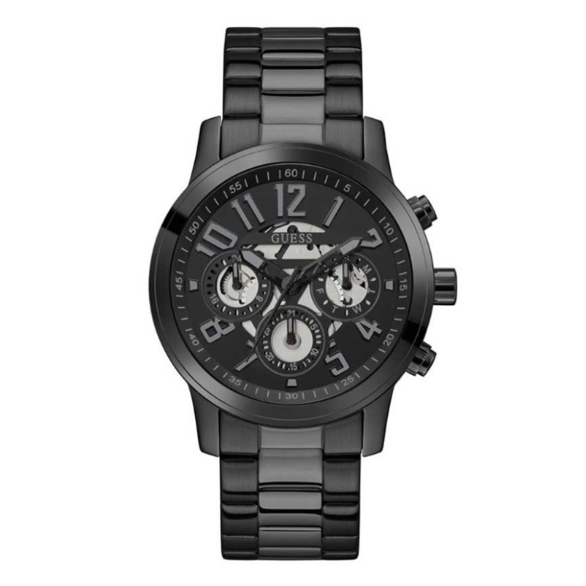 Jam Tangan GUESS Pria Original GW 0627G3 PARKER Black