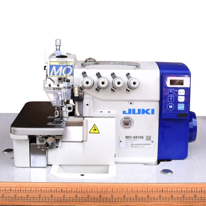 TERBARU Mesin Obras JUKI MO 6814S-DD10K Obras Benang 4 Servo Motor Highspeed