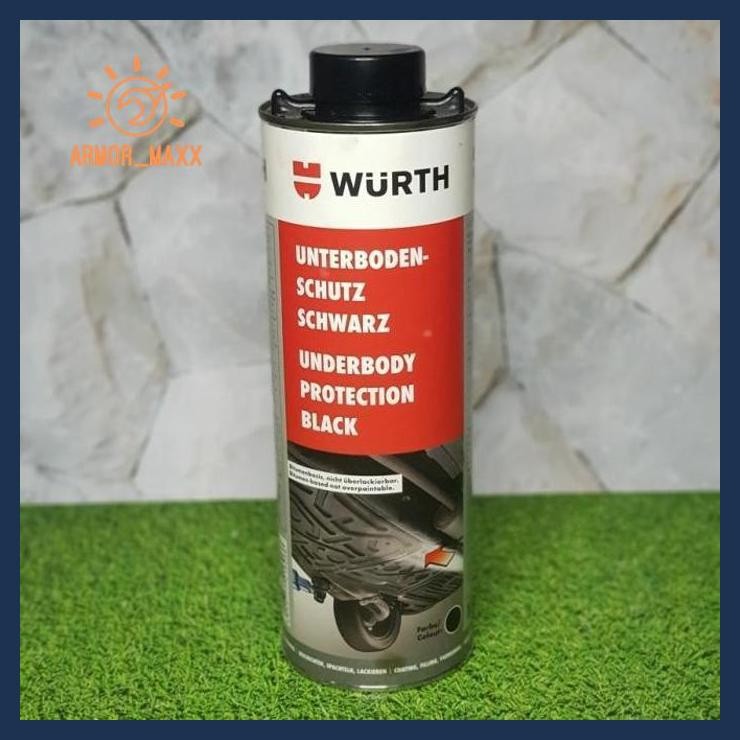 Anti Karat Wurth Underbody Protection Seal Black 1Lt