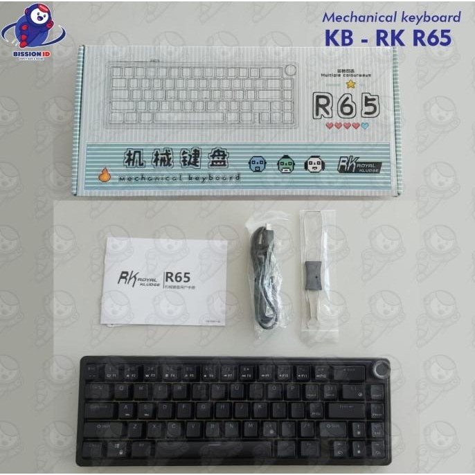 Royal Kludge Rk R65 Mechanical Keyboard Storemilo727