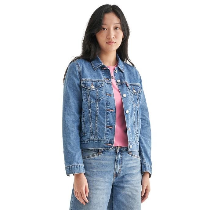 LEVIS WOMEN'S ORIGINAL TRUCKER JACKET (29945-0170) STOK TERBATAS
