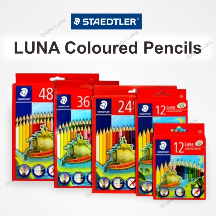 

TERMURAH Staedtler LUNA Coloured Pencils