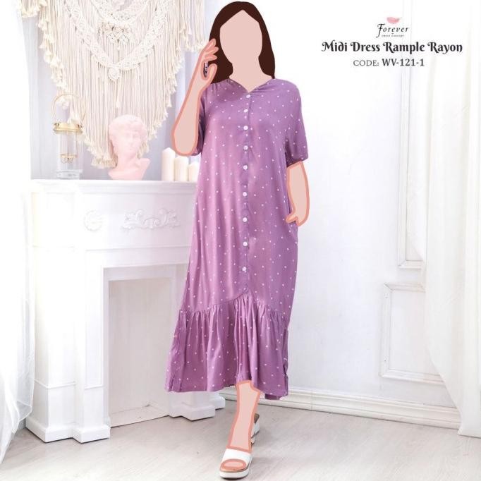 Grosir Daster Rayon Forever Sweet Homedress Baju Tidur Wanita