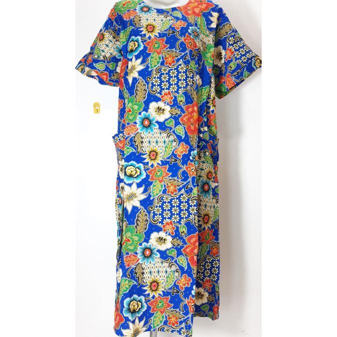 Sale Daster Batik Kencana Ungu Asli Ori Label Biru Kub 25 Part 2