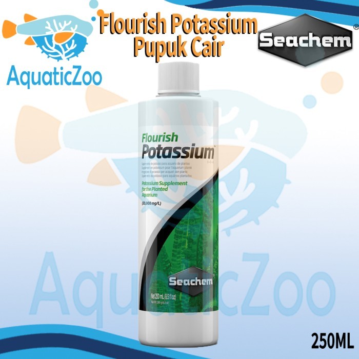 Seachem Flourish Potas5ium 250ml Pupuk Cair Aquascape Macro K 250 ML