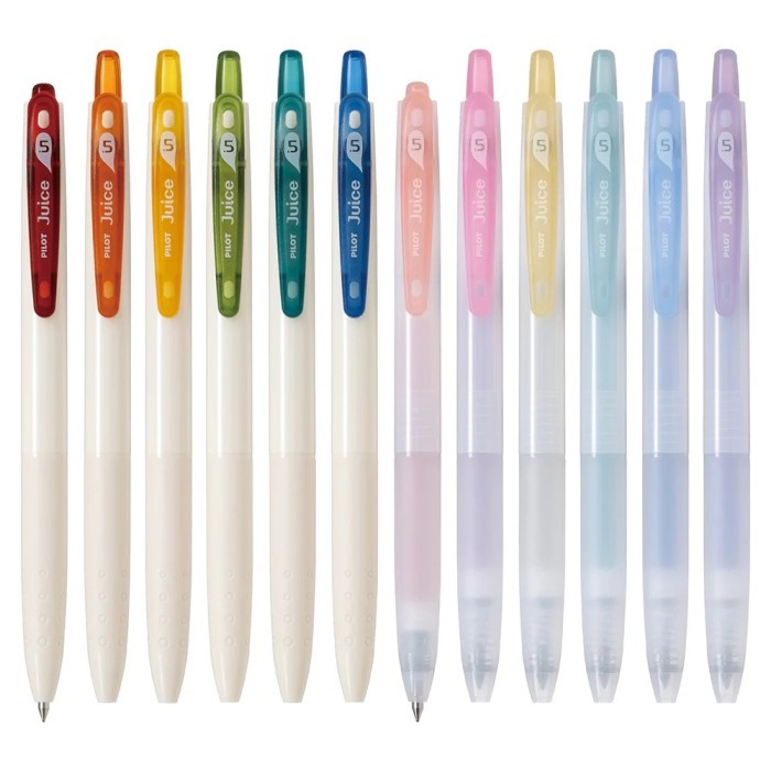 

Pilot Juice Classic Colors Dull Colors 0.5mm Gel Ink Pen Pulpen Tinta Pastel