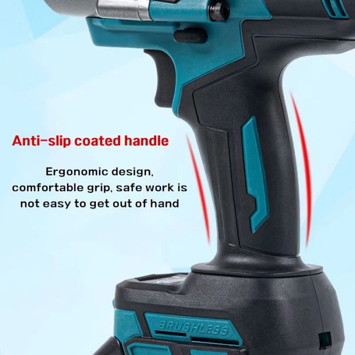 Kamolee Kunci Pas Dampak Listrik Brushless 3/4" 3100N.m