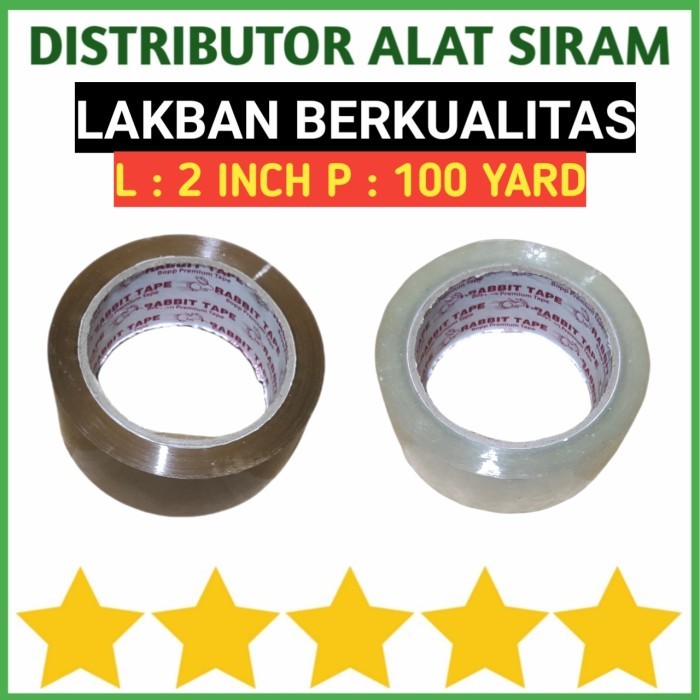 

LAKBAN BENING COKLAT 100 YARD 2 INCH 45MM TAPE PACKING SELOTIP COKELAT