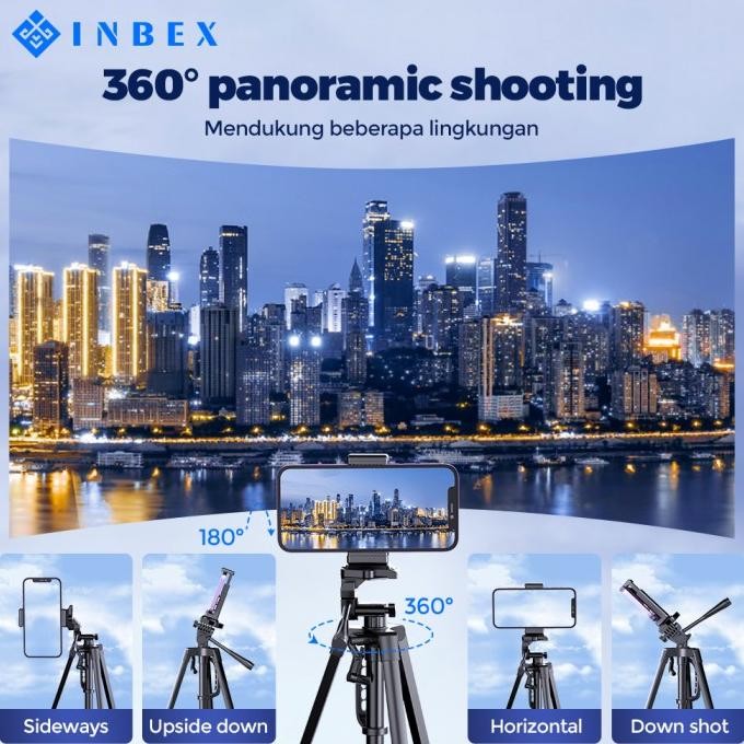 Inbex Tripod Hp Camera Extendable Portable Stabilizer For Dslr Hp Original Dan Terpercaya
