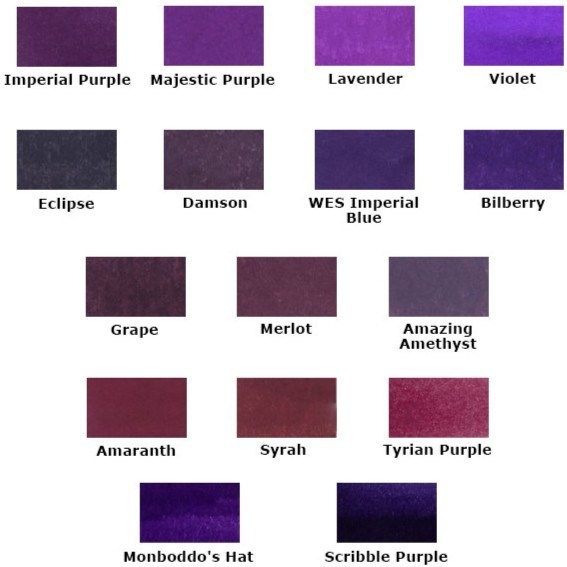 

Diamine Fountain Pen Ink 30Ml Dark & Purple / Tinta Fountain Pen