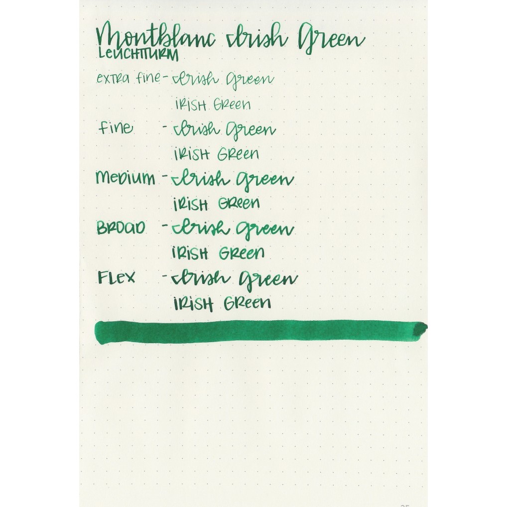 

Refill Ink Bottle Montblanc Irish Green