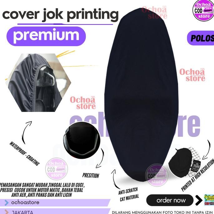 COVER SEAT / SARUNG JOK MOTOR PRINT ANTI KUCING COVER JOK PRINTING ANTI AIR MOTOR HONDA VARIO 125 15