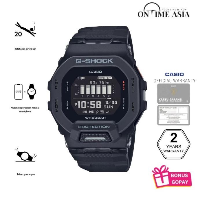 Casio G-Shock GBD-200-1DR / GBD200-1 Original & Garansi