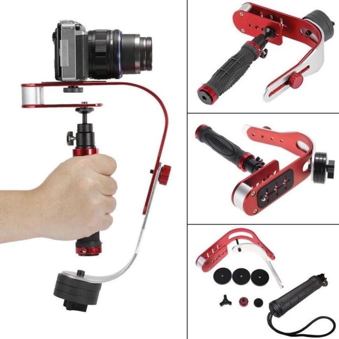 Stabilizer Handheld Gimbal Kamera Dslr Gopro Smartphone Hp Mirrorless Original Dan Terpercaya