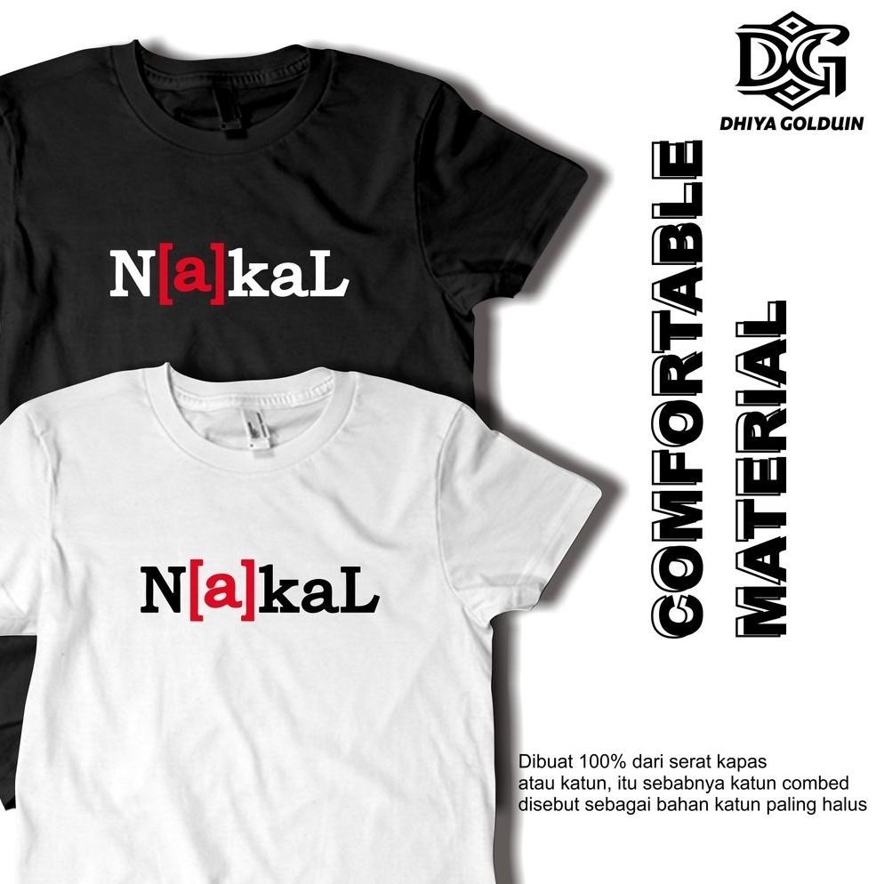 Promo Dhiya Golduin Store Baju Nakal Kaos Kata Kata Lucu Plesetan Kaos Pria Distro Original 100% Bah