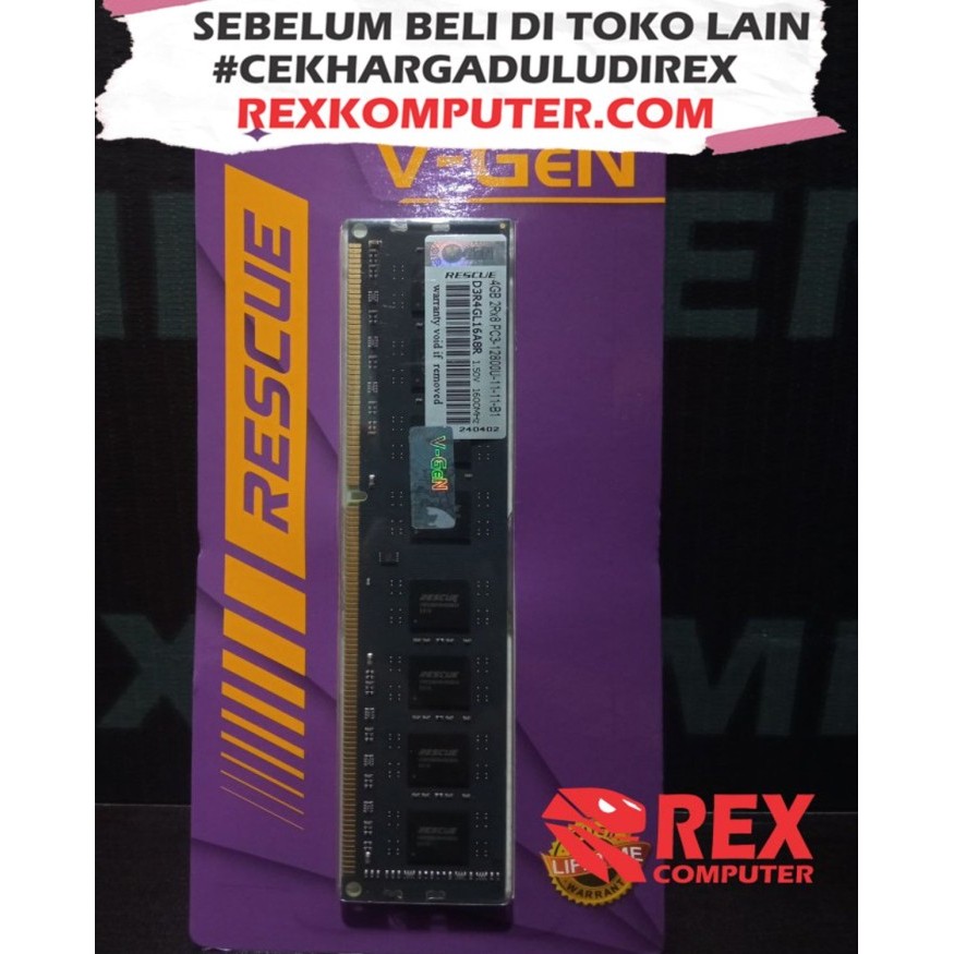 RAM VGEN 4GB DDR4 LONGDIM