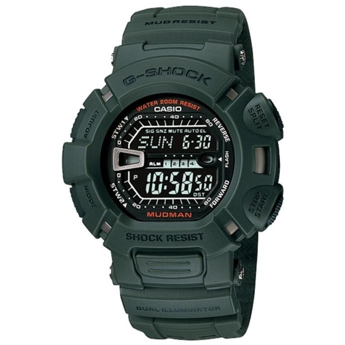 CASIO G-SHOCK G-9000-3 MUDMAN / GSHOCK G9000 ORIGINAL & BERGARANSI