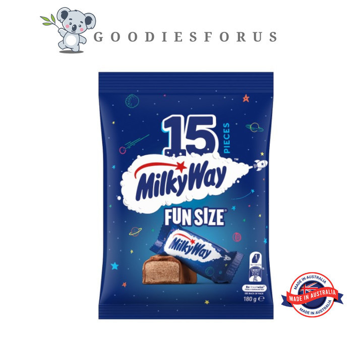 Milky way chocolate isi 15 mini pack Coklat Import Milkyway Australia