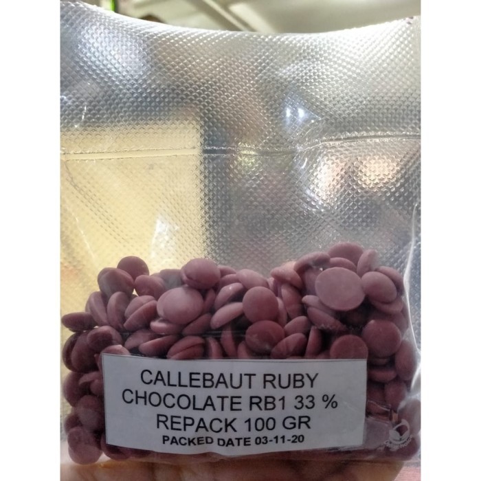 

Barey Callebaut RB1 Ruby Chocolate Callets Rep 250gr - Couverture 33%
