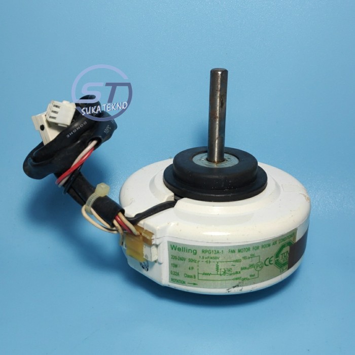 Dinamo Motor Fan Ac Aux Rpg13A Rpg15A Rpg20A Aslinya