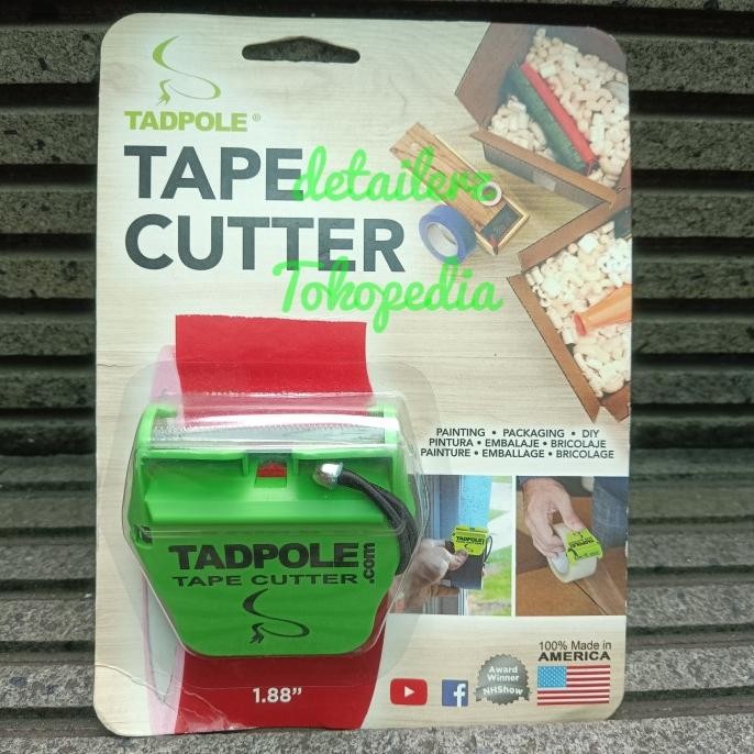 

TADPOLE TAD POLE TAPE CUTTER | LAKBAN CUTTER | PEMOTONG ISOLASI USA. ASLI