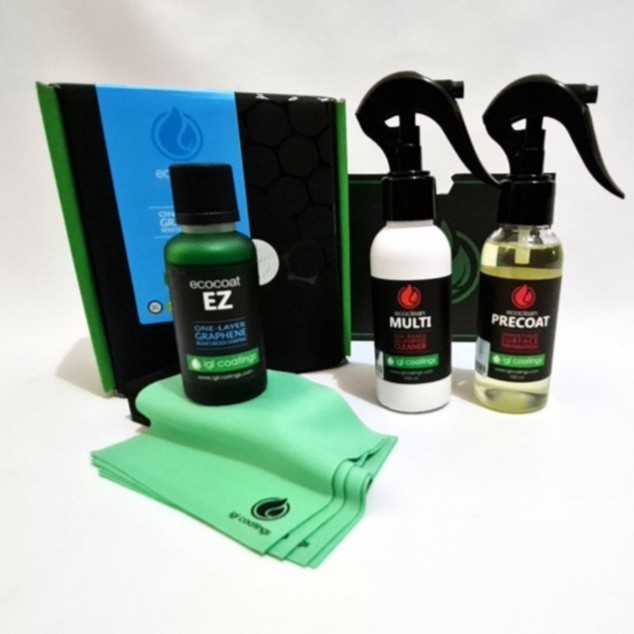 KHUSUS GRAB IGL EZ GRAPHENE COATING 50ML SET CARBON GRAPHENE COATING BODY