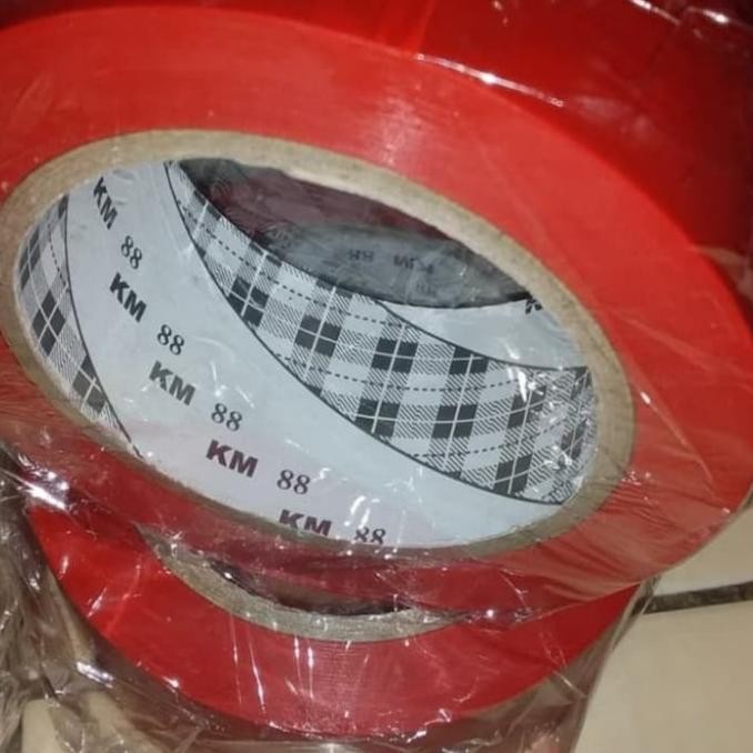 

LAKBAN LANTAI - FLOOR MARKING TAPE - ISOLASI LANTAI - LAKBAN MERAH ASLI