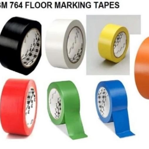 

LAKBAN LANTAI 3 M 764 FLOOR MARKING TAPE 2IN X 33M LAKBAN UNTUK TANDA ASLI