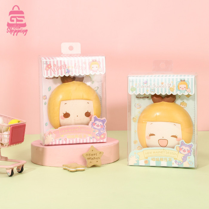 

HRG DISKON Notebook Squishy Diary lucu Agenda jurnal Buku tulis FLOWER ELISY 1973