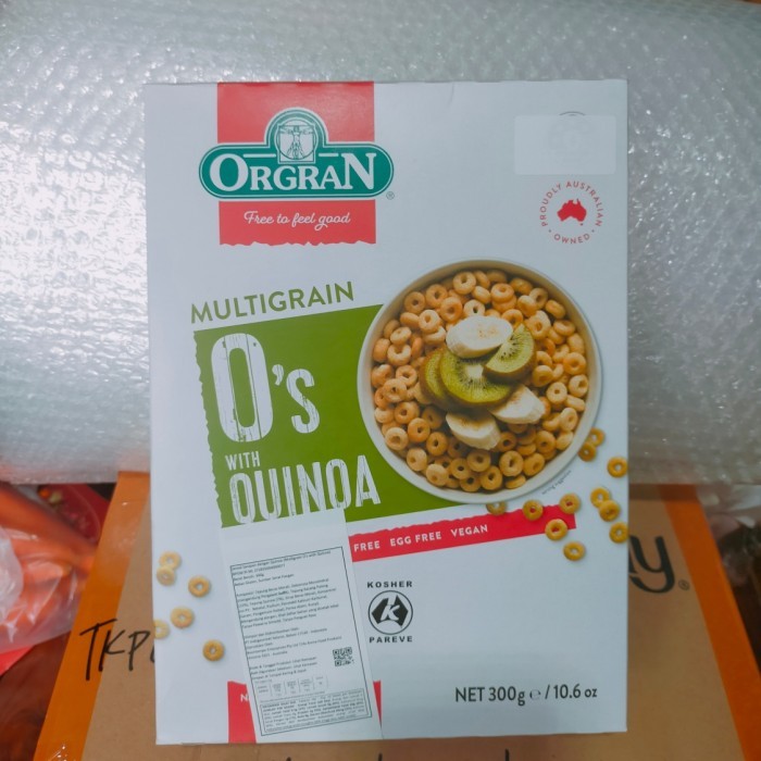 

ORGRAN MULTIGRAIN BREAKFAST WITH QUINOA 300GR CEREAL SEREAL