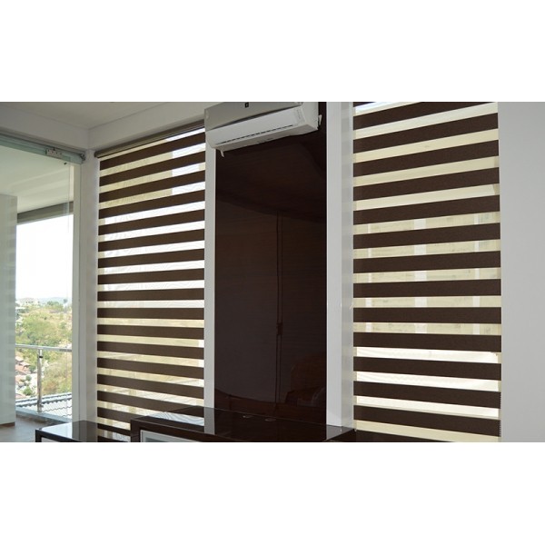 ONNA RAINBOW BLINDS - TIRAI JENDELA GULUNG TARIK ROLLER BLINDS ZEBRA