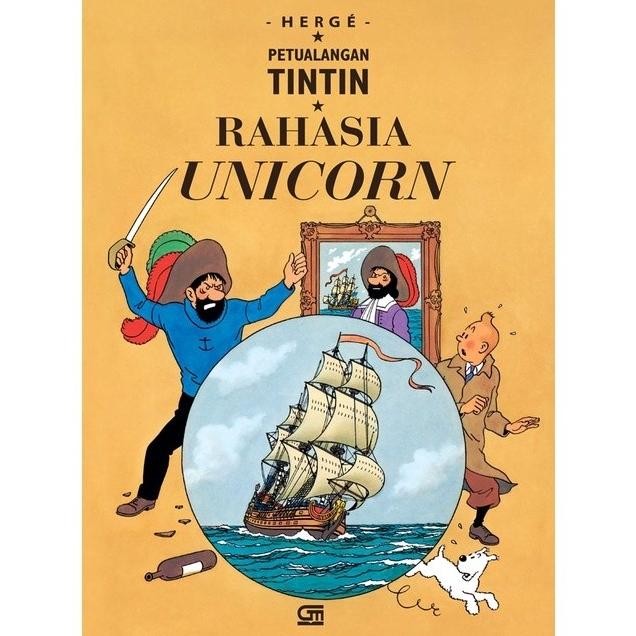 

New Gramedia Buku Petualangan Tintin : Rahasia Unicorn