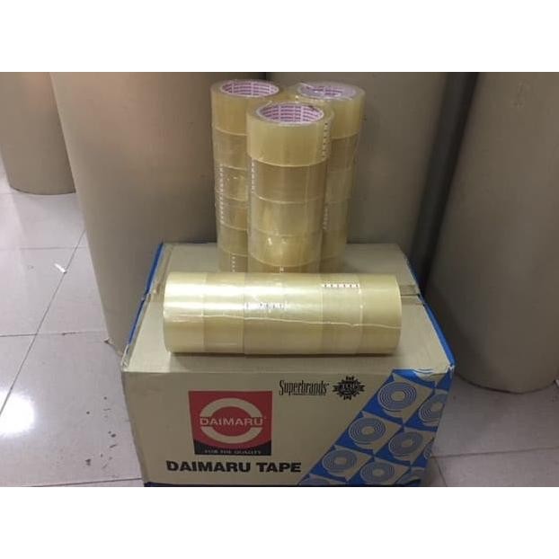 

LAKBAN DAIMARU TAPE BENING 2 INCH X 90 YARD (DUST @ 72 ROLL) ASLI