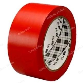 

LAKBAN LANTAI 3M/764/VINYL - MASKING TAPE 3M VINYL 48MM X 33MTER MERAH ASLI