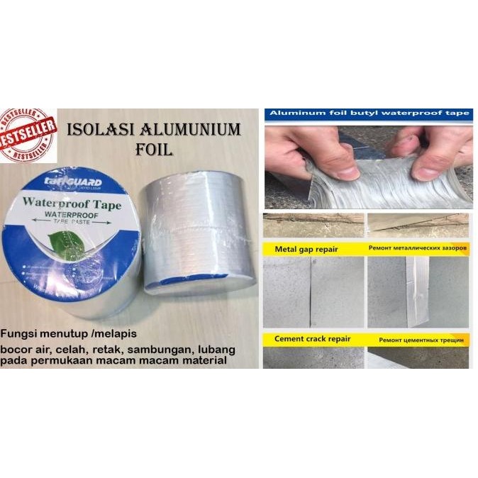 

TAMBAL BOCOR LAKBAN ALUMINIUM TAHAN PANAS & AIR UTK PIPA BESI, PVC DLL ASLI
