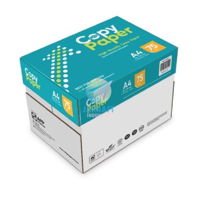 

Khusus Gojek - Kertas Hvs Copy Paper A4 75 (70) Gsm Gram / Setara